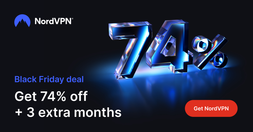 nord vpn black friday banner